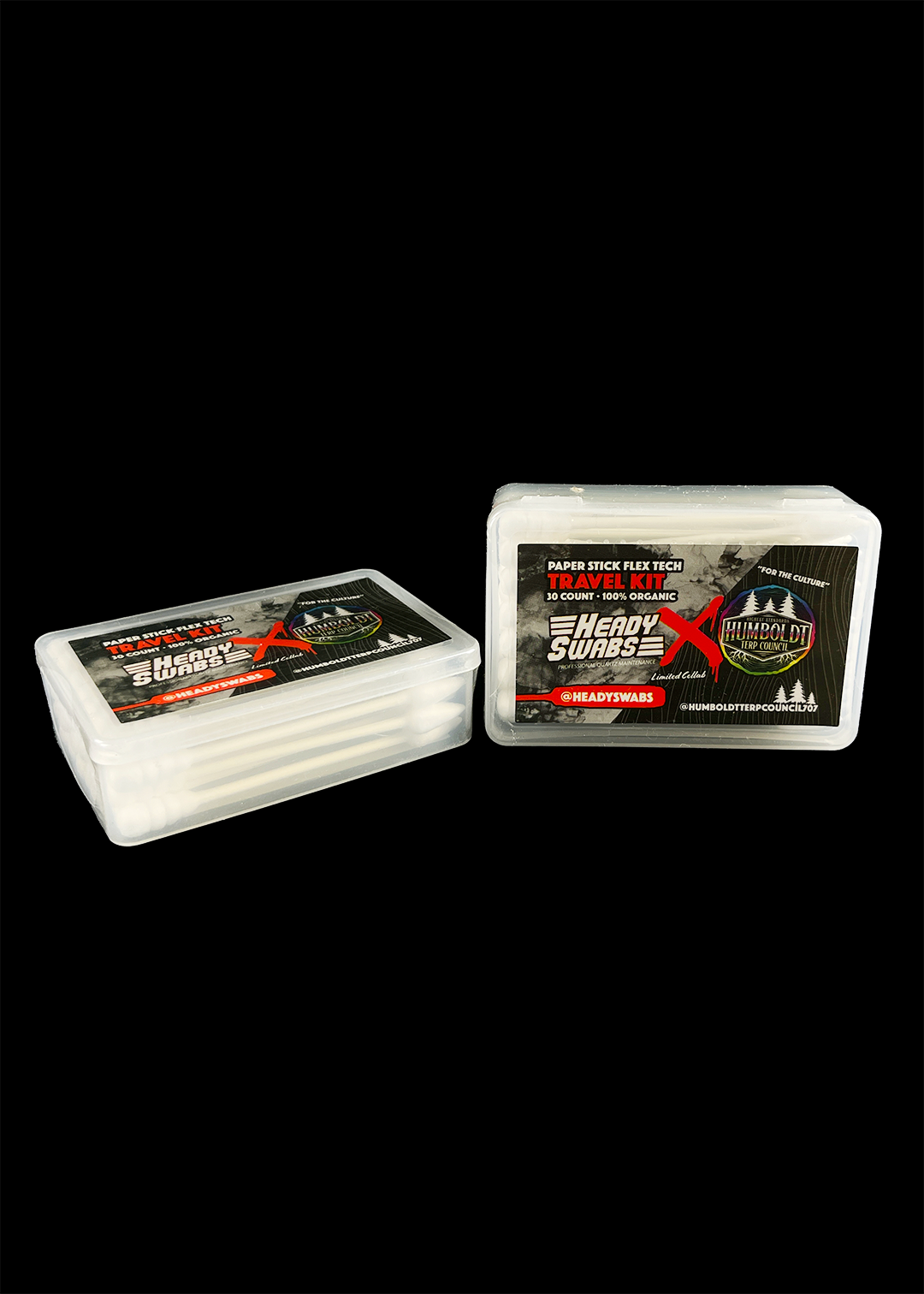 Humboldt Terp Council x Heady Swabs Travel Size - 30 count