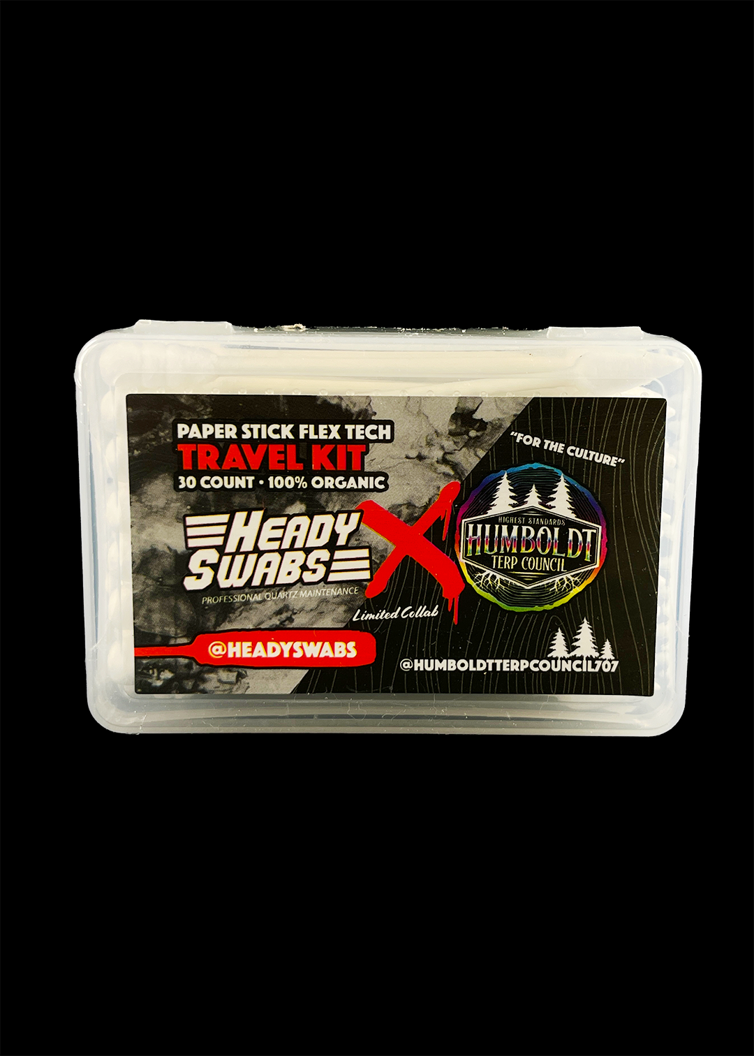 Humboldt Terp Council x Heady Swabs Travel Size - 30 count