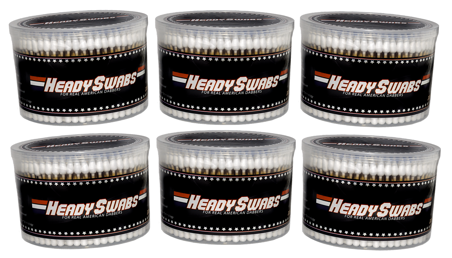 Heady Swabs 300 Count - 6 PACK