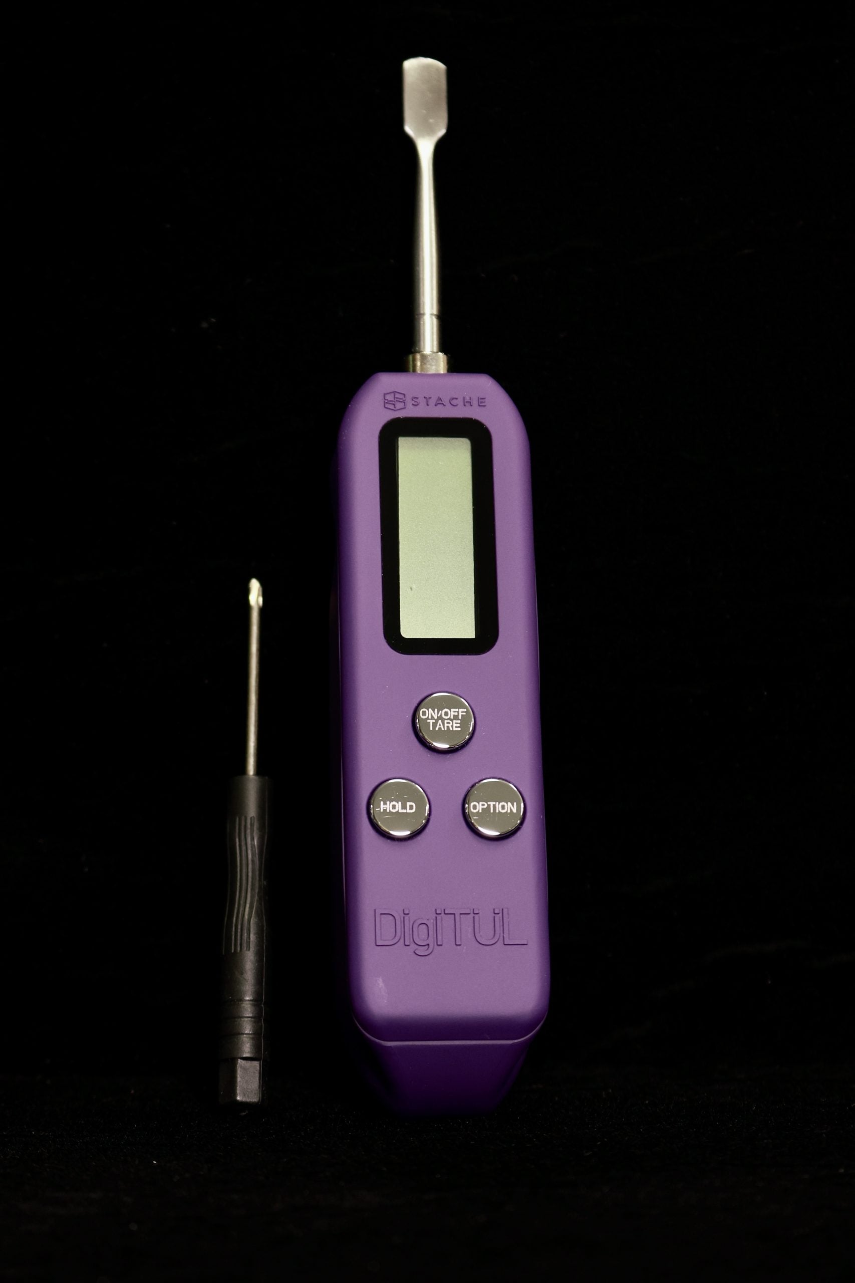 Stache DigiTul Purple - Digital Scale Dab Tool – HeadySwabs